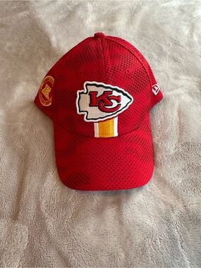 New Era Red Kansas City Chiefs Mesh Hat